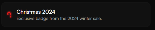 Christmas 2024 Badge