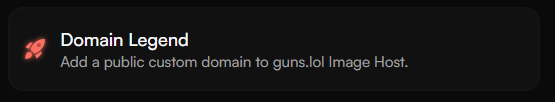 Domain Legend Badge