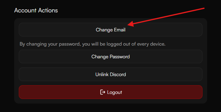 Change Email