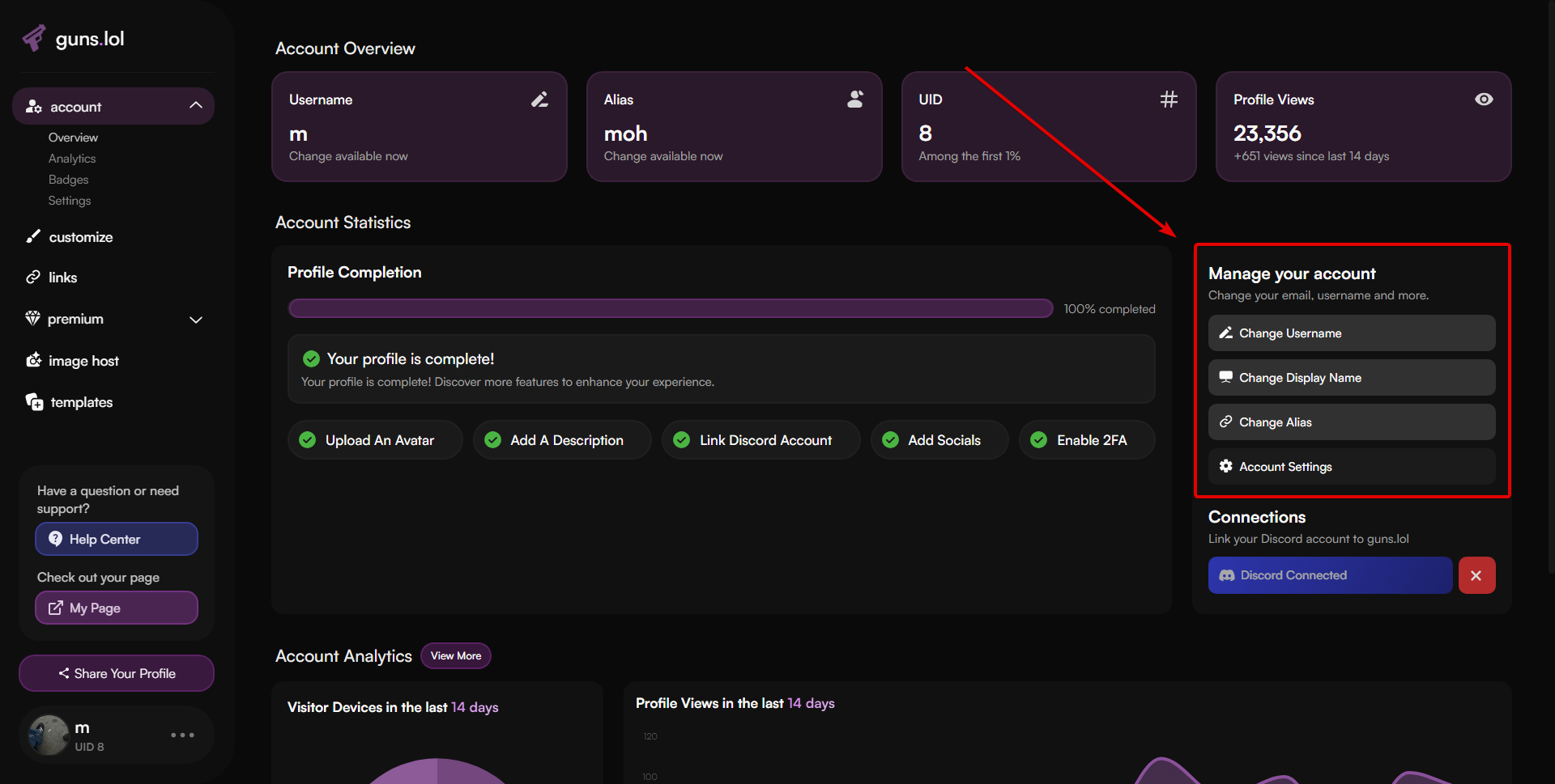Change Username