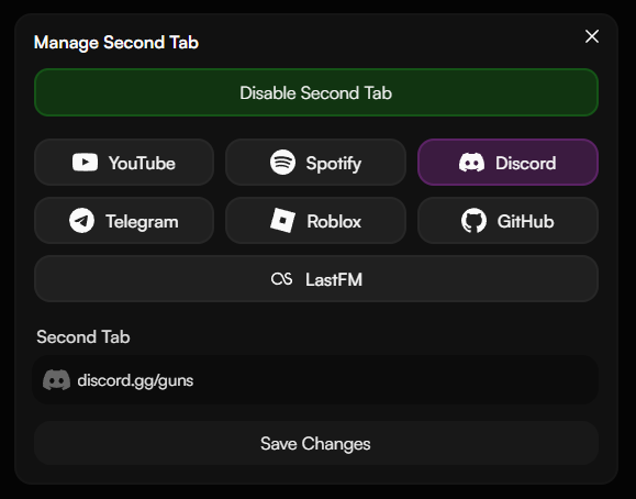 Profile Widgets